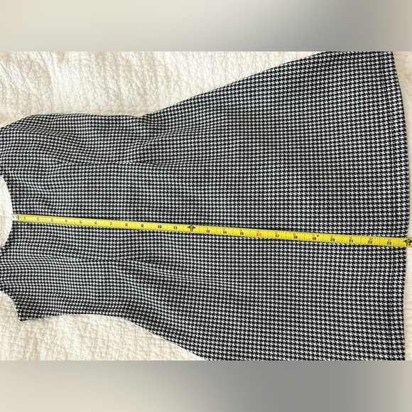 NWT FOREVER 21 Bodycon Dress Black/white Houndstooth - Picture 5 of 8